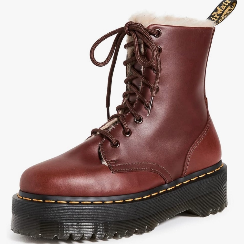 Doc Marten Brown Combat Boots
